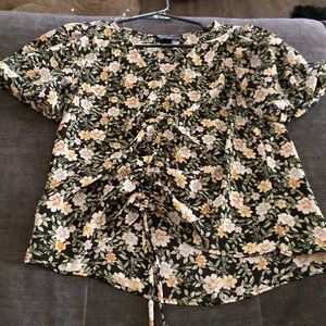 Floral dress shirt